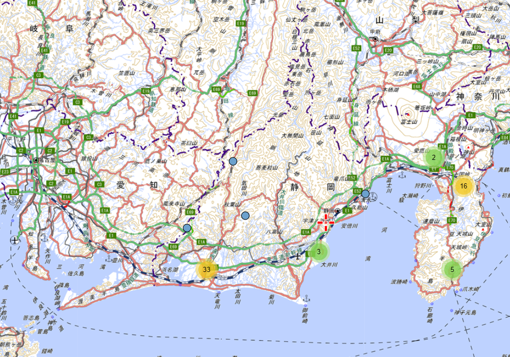 静岡県ポイントクラウド