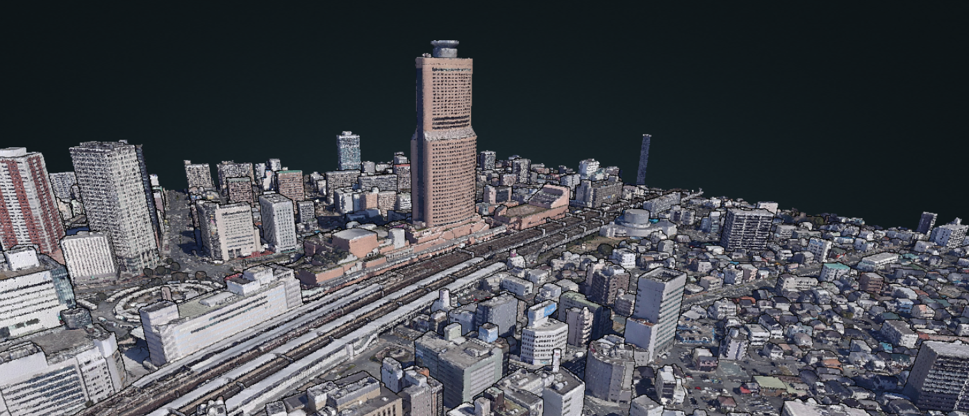 アクト近辺 Potree画像