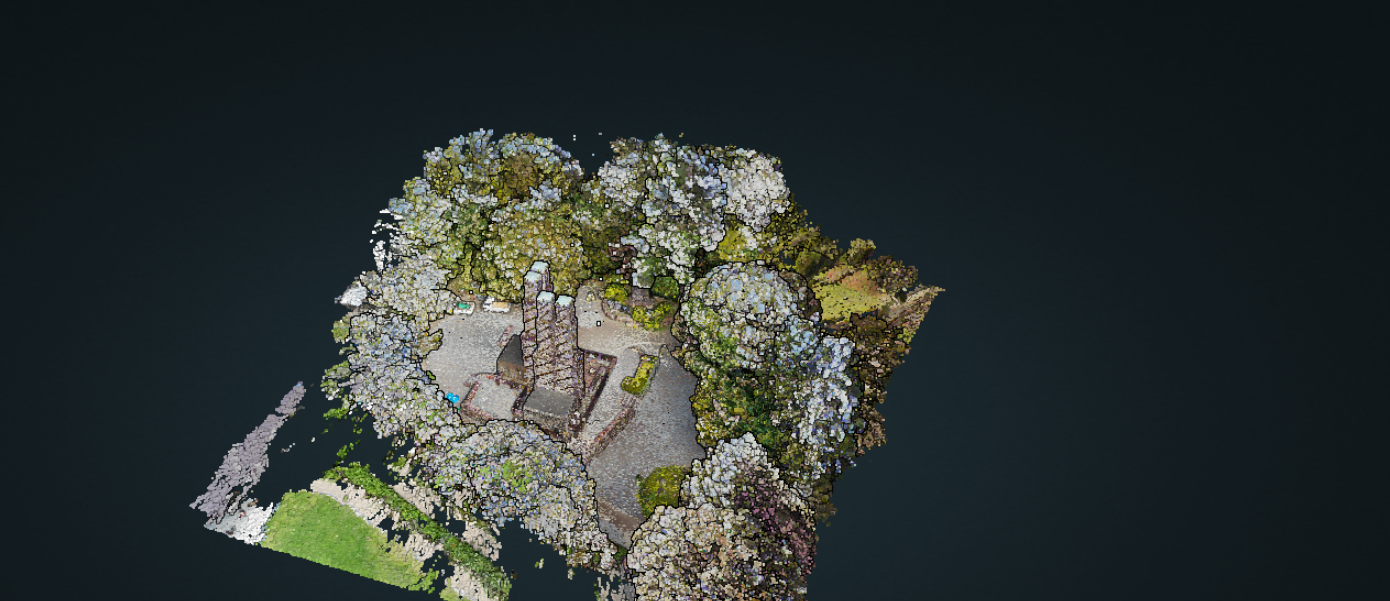 韮山反射炉 Potree画像