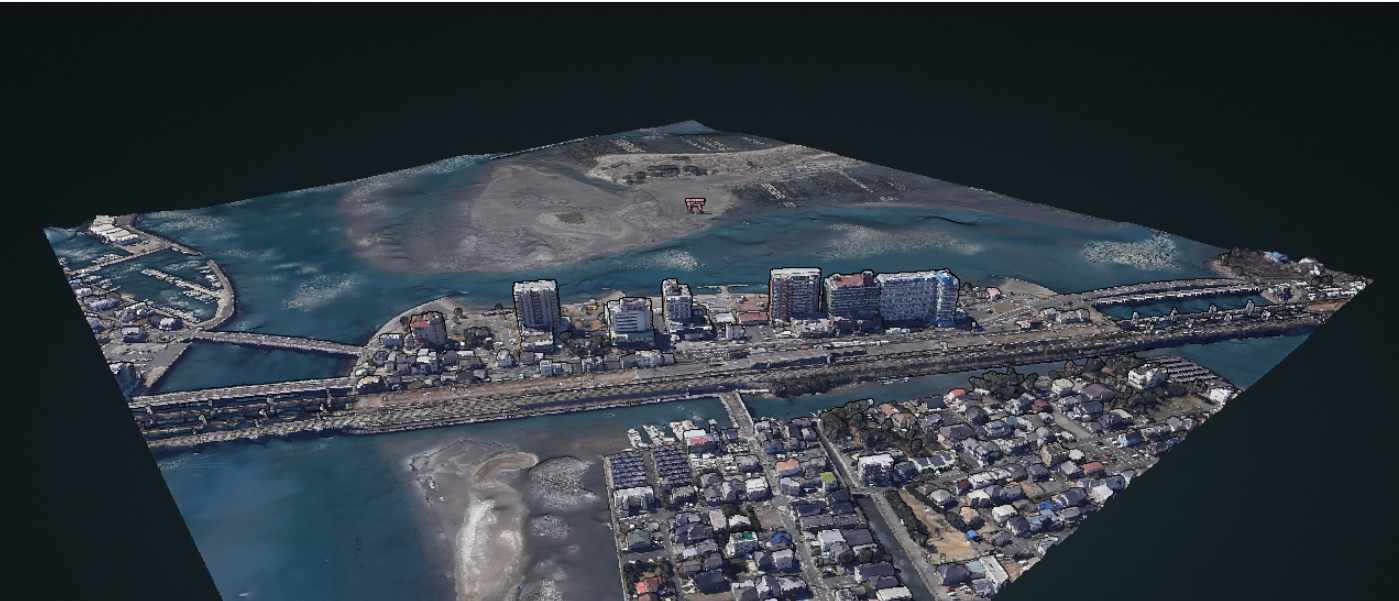 弁天近辺 Potree画像